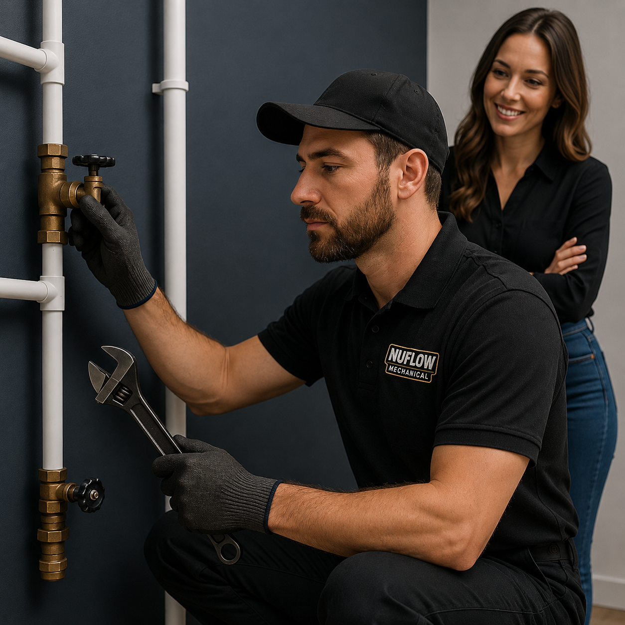 NuFlow Mechanical plumbing service process
