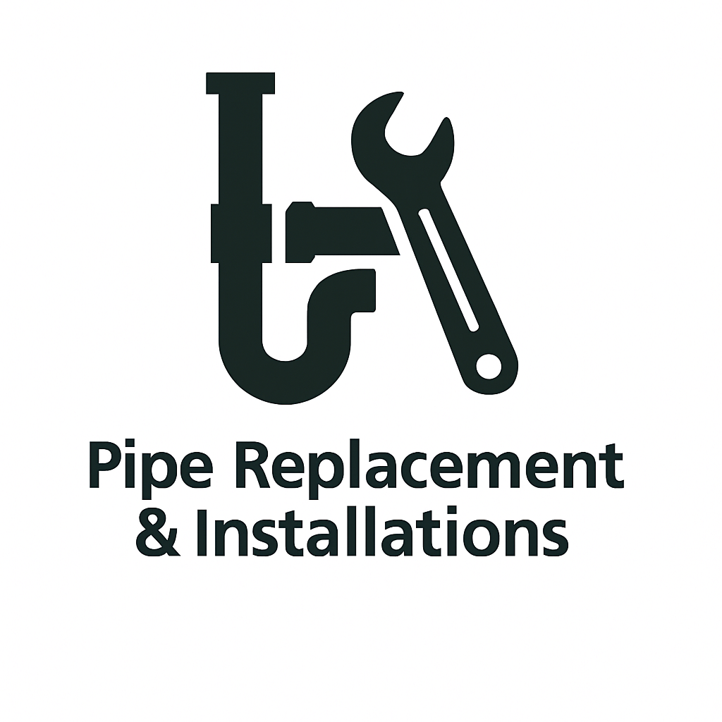 Pipe replacement and new plumbing line installation services